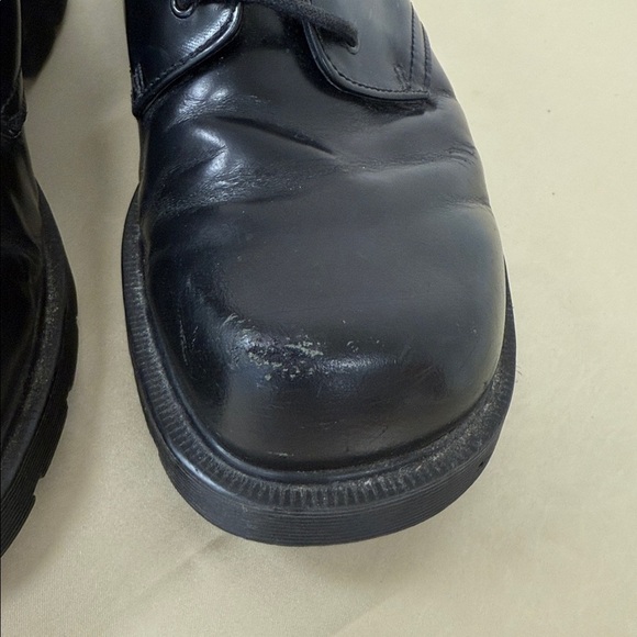 Dr. Martens Black Leather Derbys - Picture 6 of 12